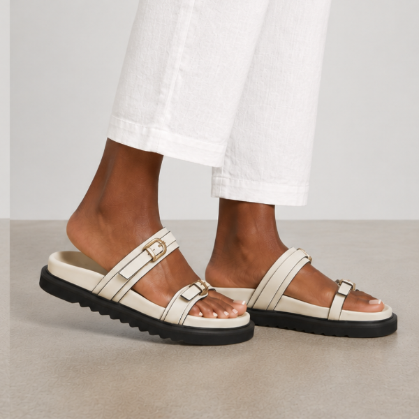 Off White slide waterproof sandals